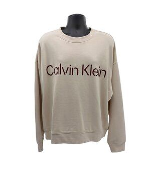 Men's Calvin Klein XL Beige Sweatshirt